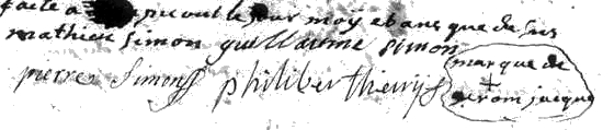 signatures