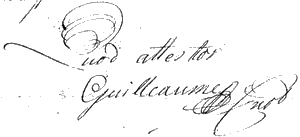 signature