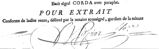 signature