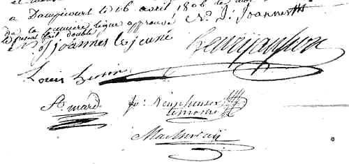 signatures