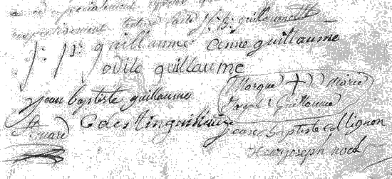 signatures