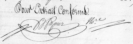 signatures
