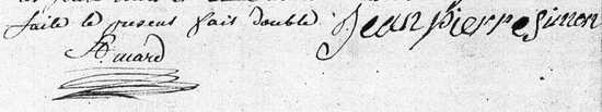 signatures