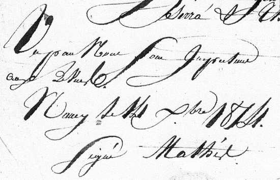 signature