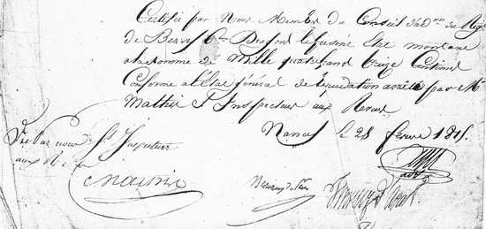 signatures