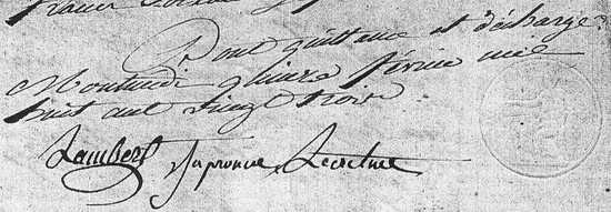 signatures
