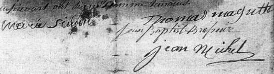 signatures