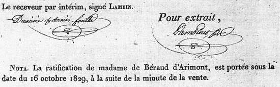 signatures