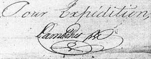 signature
