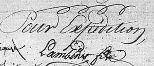 signature
