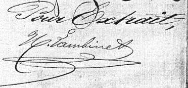 signature