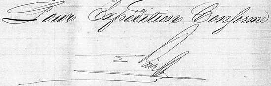 signature