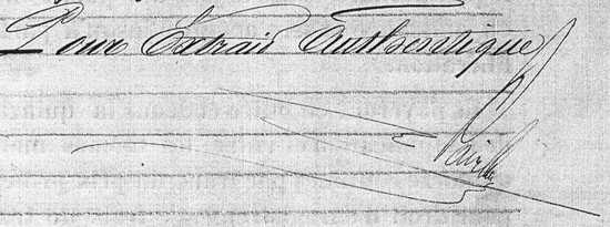 signature