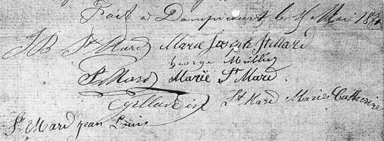 signatures