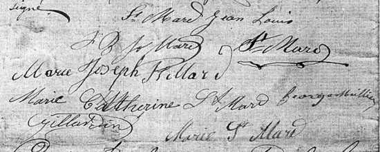 signatures