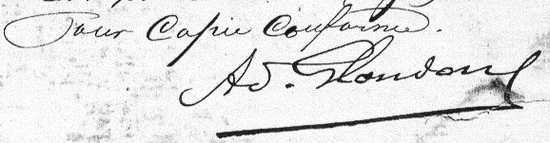 signature