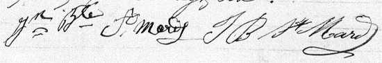 signatures