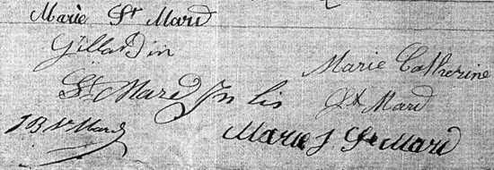 signatures