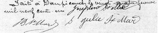 signature