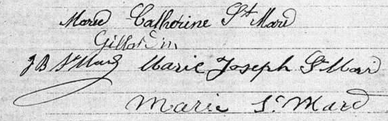 signatures