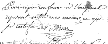signature